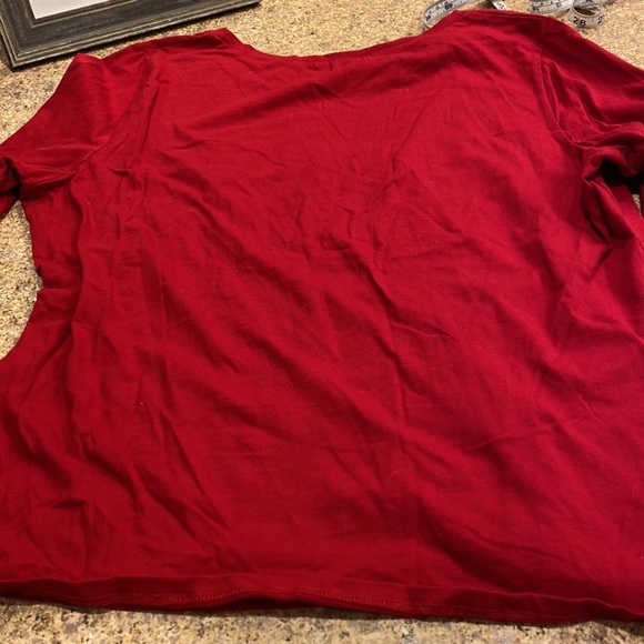 Carolyn Taylor Red Top Cute Tie XL - Picture 13 of 15